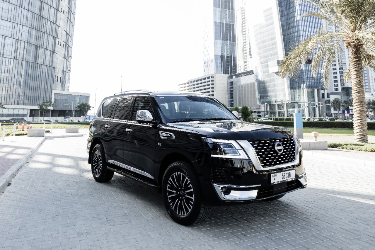 Nissan Patrol at Hotel Exotic Plaza, Douala